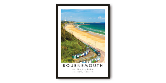 Bournemouth Travel Print
