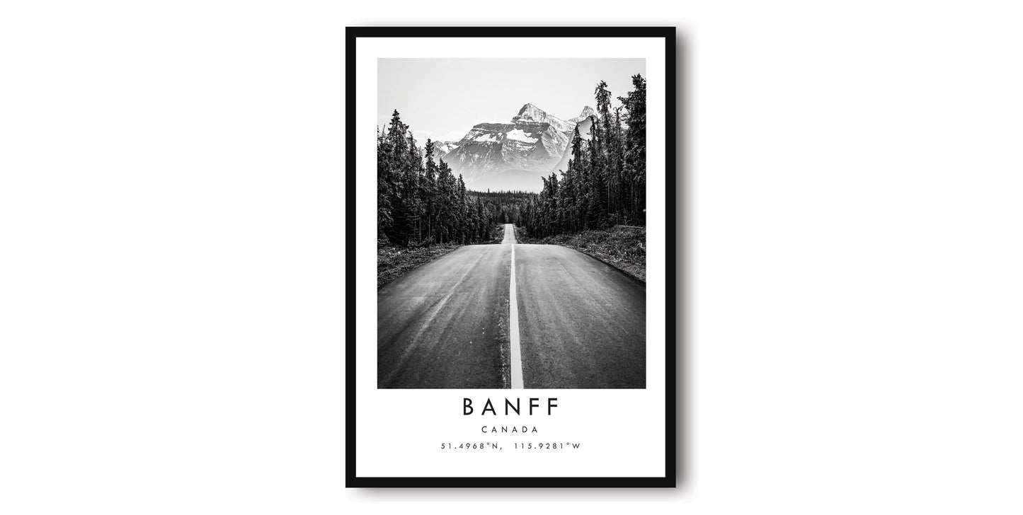 Banff Travel Print