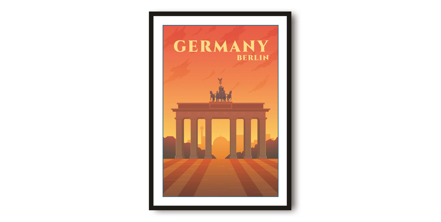 Germany Travel Poster