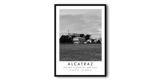 Alcatraz Travel Print