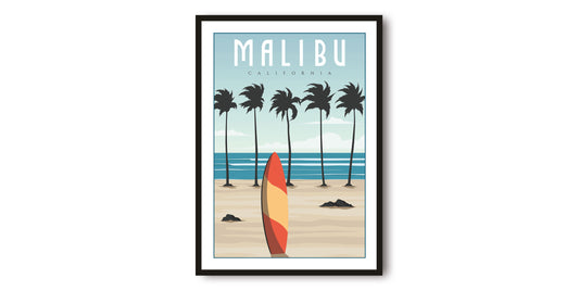 Malibu Travel poster