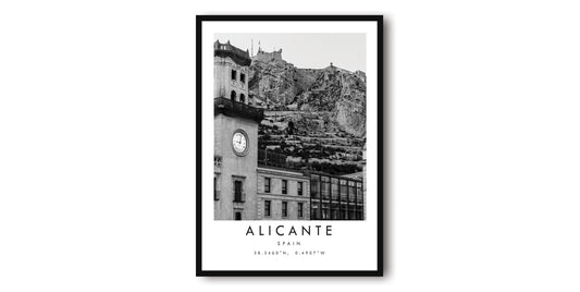 Alicante Travel Print
