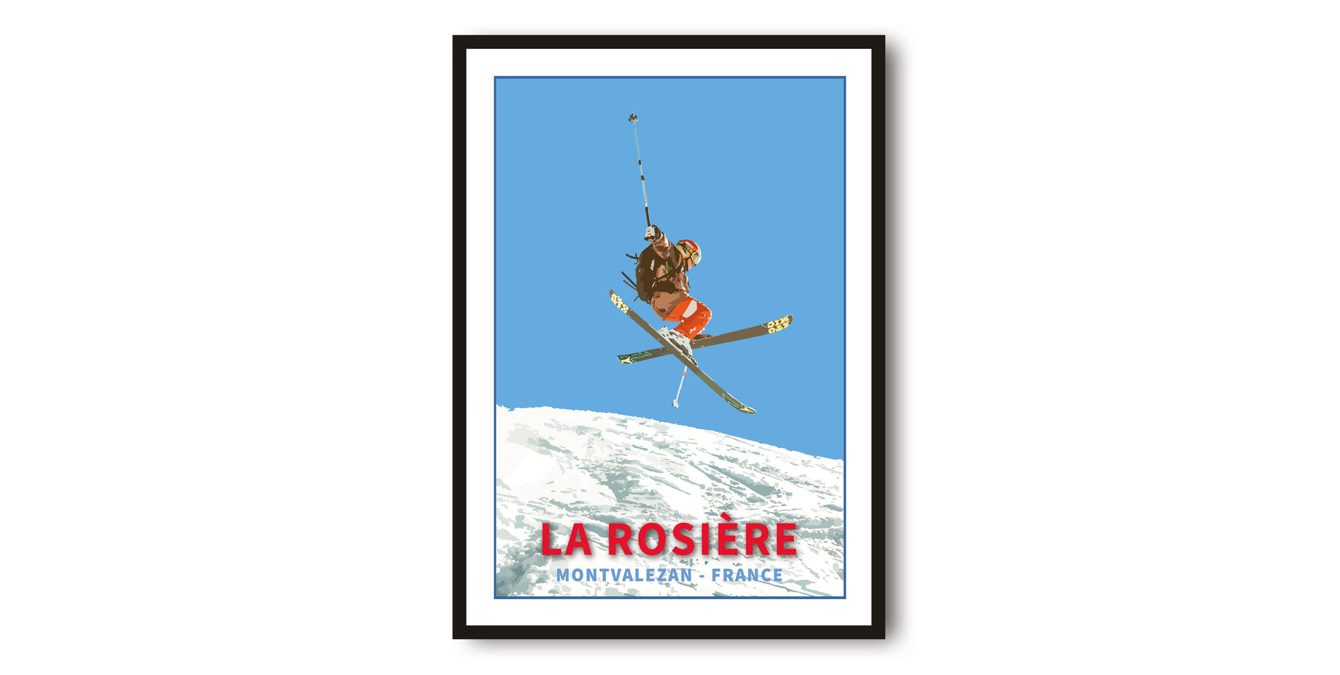 La Rosiere Travel Poster