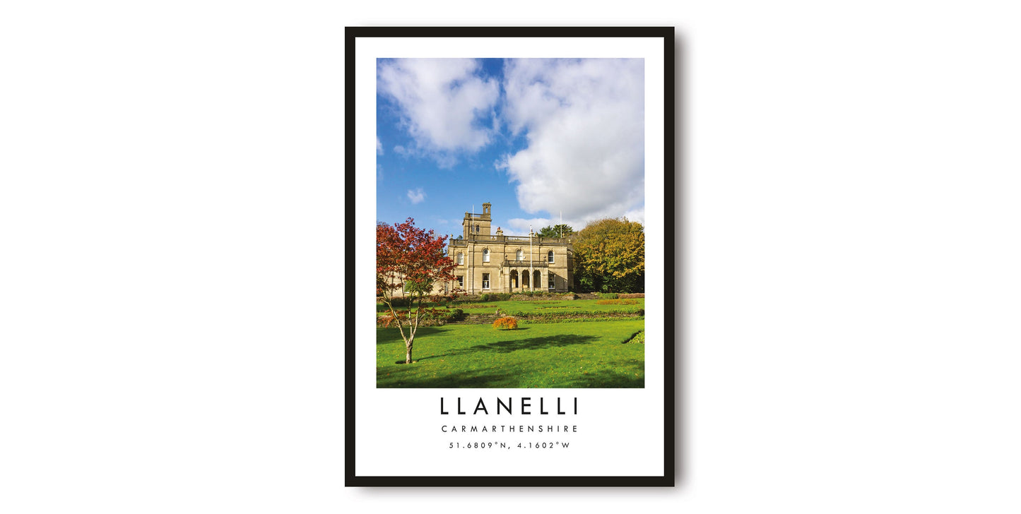 Llanelli Travel Print