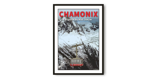 Chamonix Travel Poster