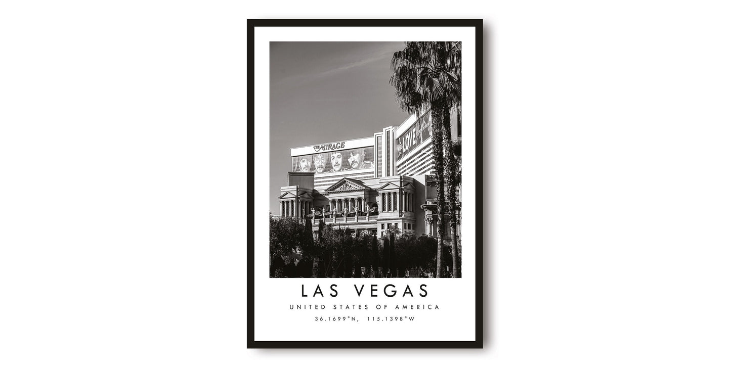 Las Vegas Travel Print