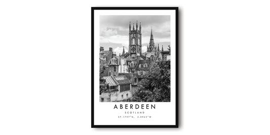 Aberdeen Travel Print. Front View