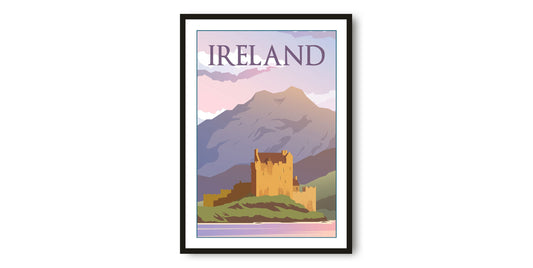 Ireland Travel Poster
