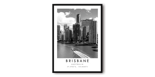 Brisbane Travel Print