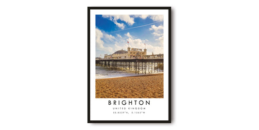 Brighton Travel Print