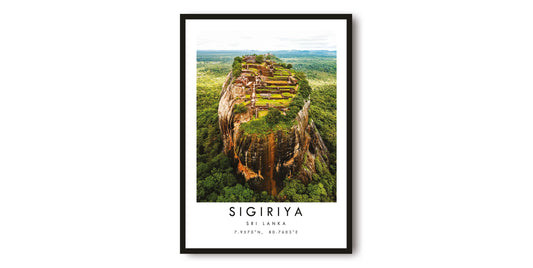 Sigiriya Travel Print
