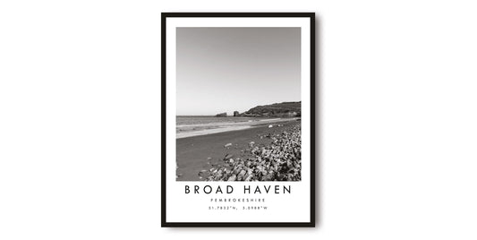 Broad Haven Travel Print