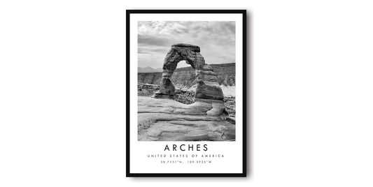 Arches Travel Print