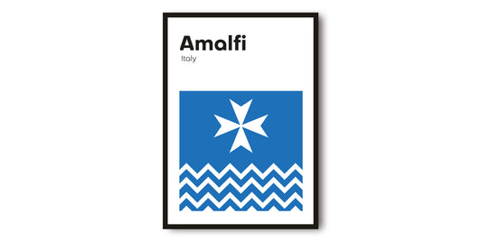 Amalfi travel Poster