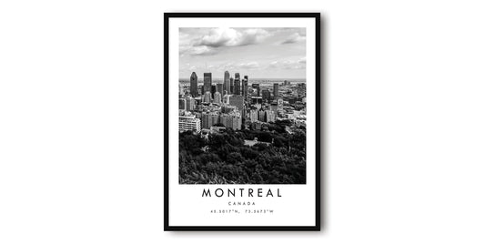 Montreal Travel Print