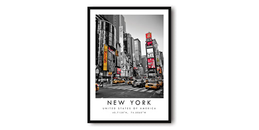 New York Travel Print