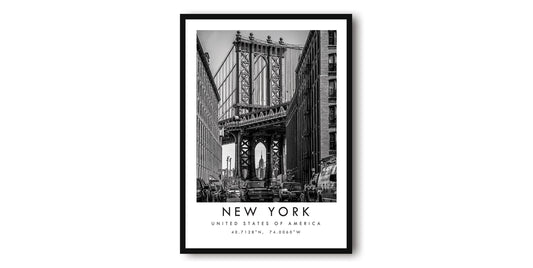 New York Travel Print