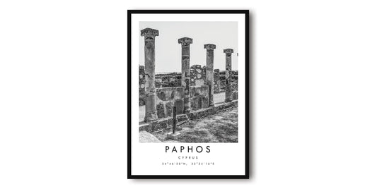 Paphos Travel Print