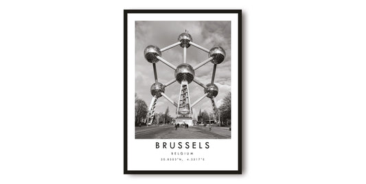 Brussels Travel Print