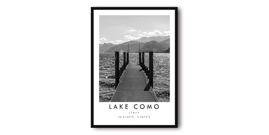 Lake Como Travel Print