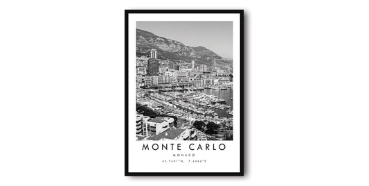 Monte Carlo Travel Print