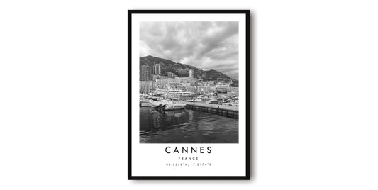 Cannes Travel Print