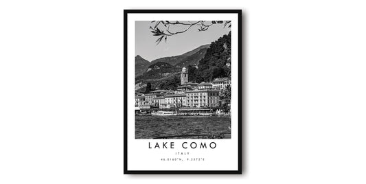 Lake Como Travel Print