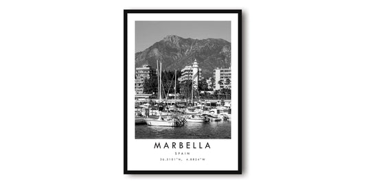 Marbella Travel Print