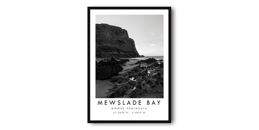 Mewslade Bay Print