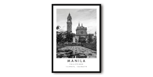 Manila Travel Print