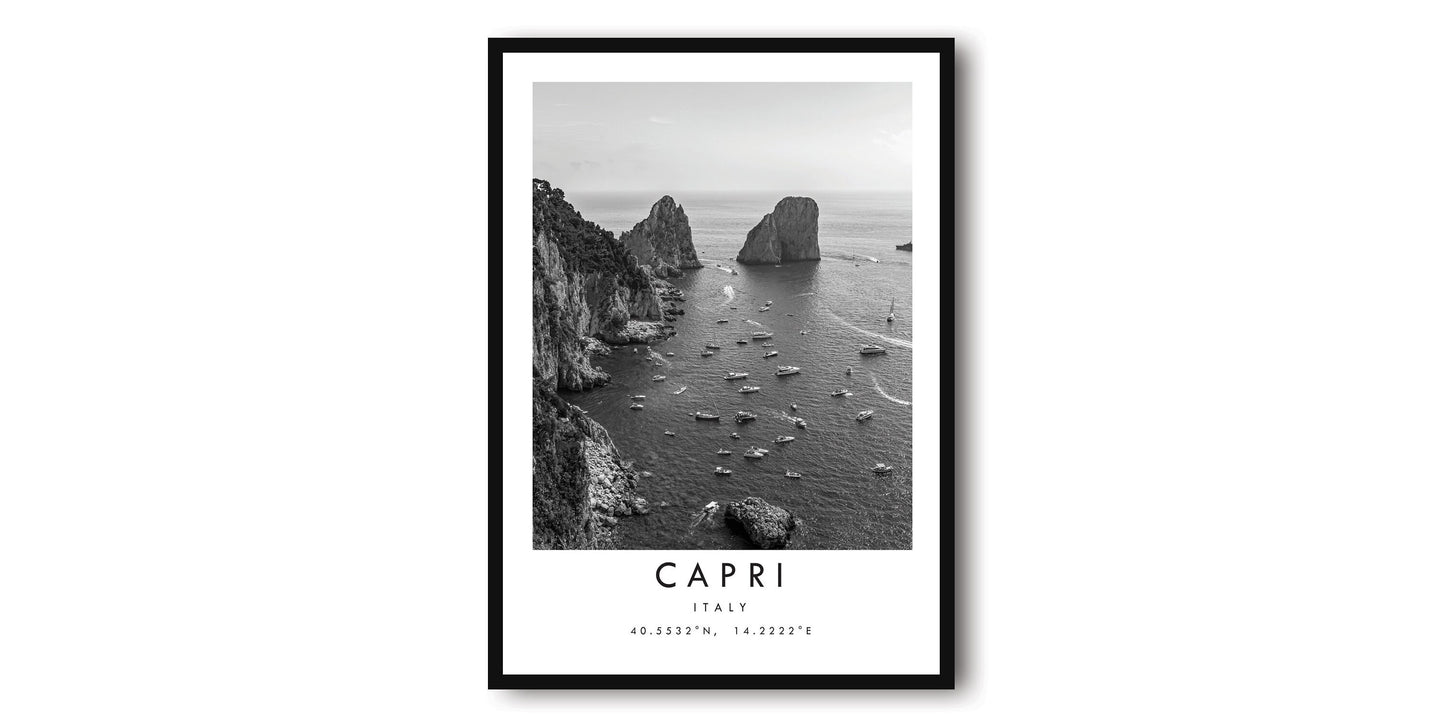 Capri Travel Print