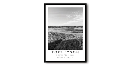 Port Eynon Gower Travel Print