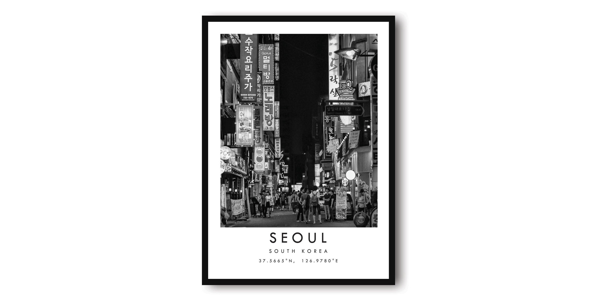 Seoul Travel Print