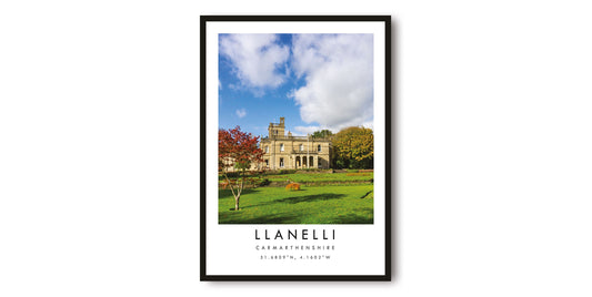 Llanelli Travel Print