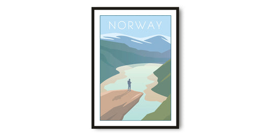 Norway Travel Poster