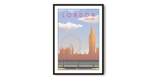 London Travel Poster