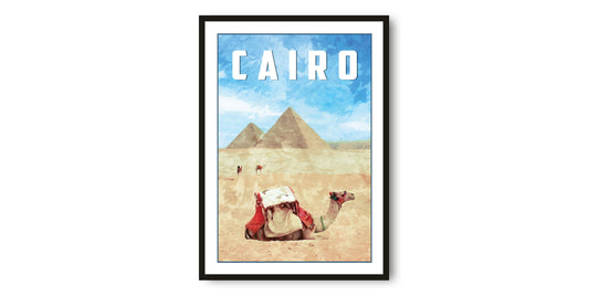 Cairo Travel Poster