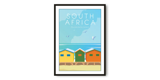 South Africa Travel Poster