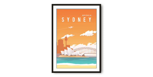 Sydney Travel Poster