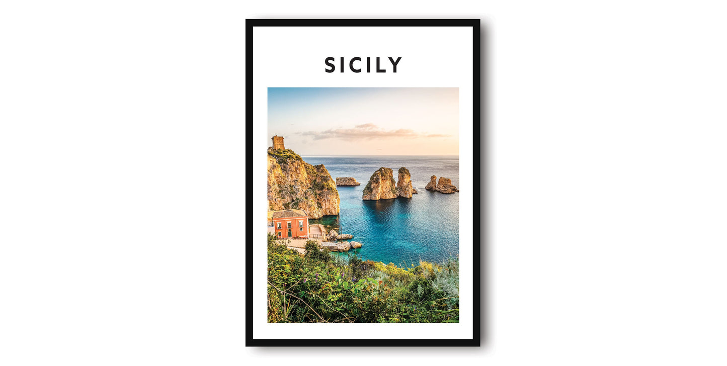 Sicily Travel Print
