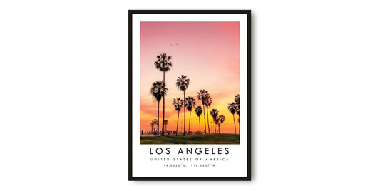 Los Angeles Travel Print