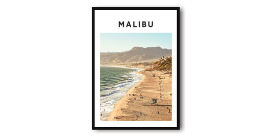 Malibu Travel Print