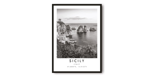 Sicily Travel Print