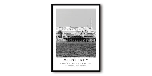 Monterey Travel Print