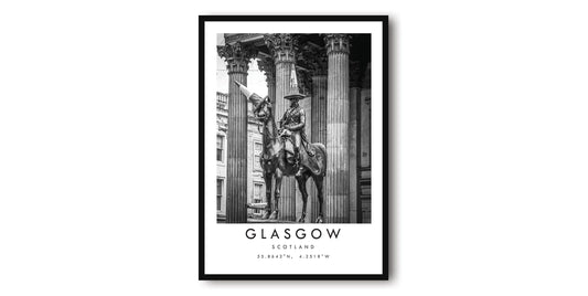Glasgow Travel Print