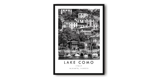 Lake Como Travel Print