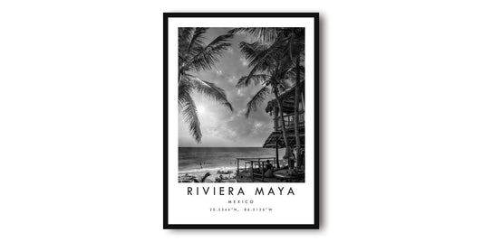 Riviera Maya Travel Print