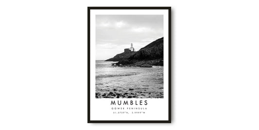 Mumbles Travel Print