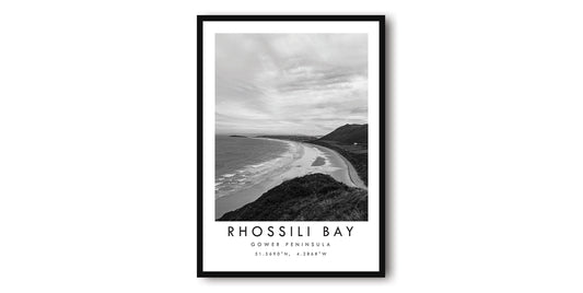 Rhossili Bay Travel Print