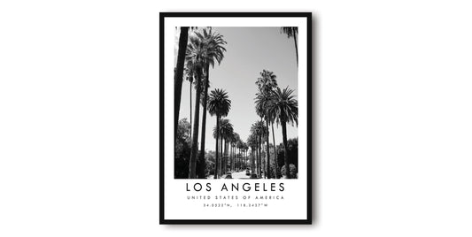 Los Angeles Travel Print